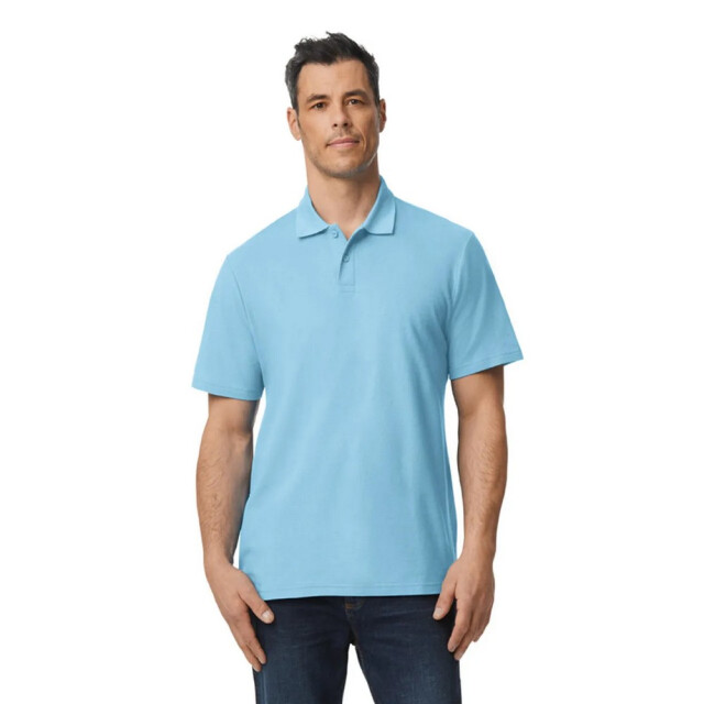Gildan Heren softstyle piqué poloshirt UTFK2479_lightblue large
