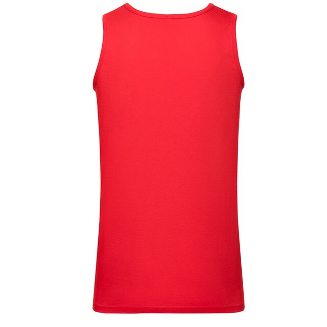 Fruit of the Loom Heren waardevol katoenen atletisch vest top UTFK2349_red large