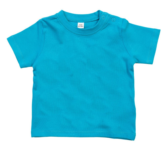 Babybugz Effen baby t-shirt UTFK2565_surfblue large