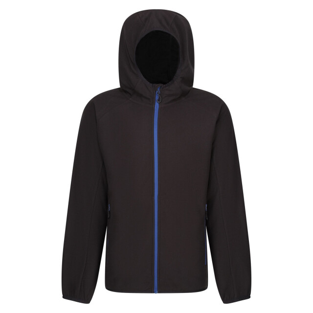 Regatta Heren navigate full zip fleecejack UTFK2342_blacknewroyal large