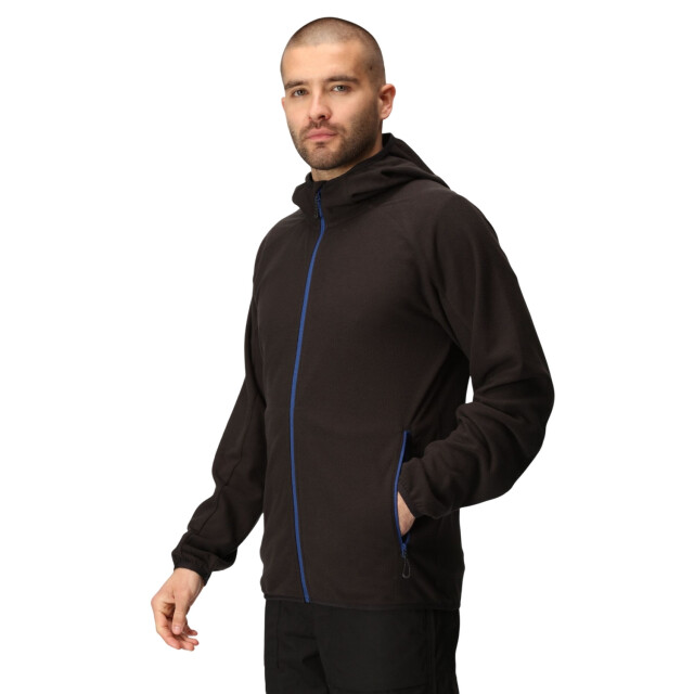 Regatta Heren navigate full zip fleecejack UTFK2342_blacknewroyal large
