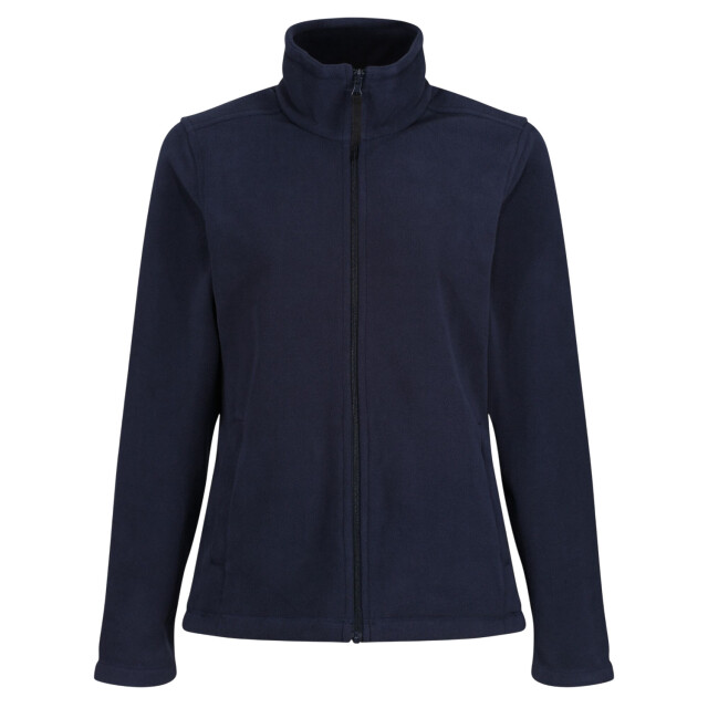 Regatta Dames micro full zip fleecejack UTFK2346_darknavy large