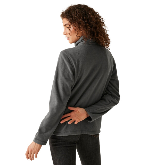 Regatta Dames micro full zip fleecejack UTFK2346_sealgrey large