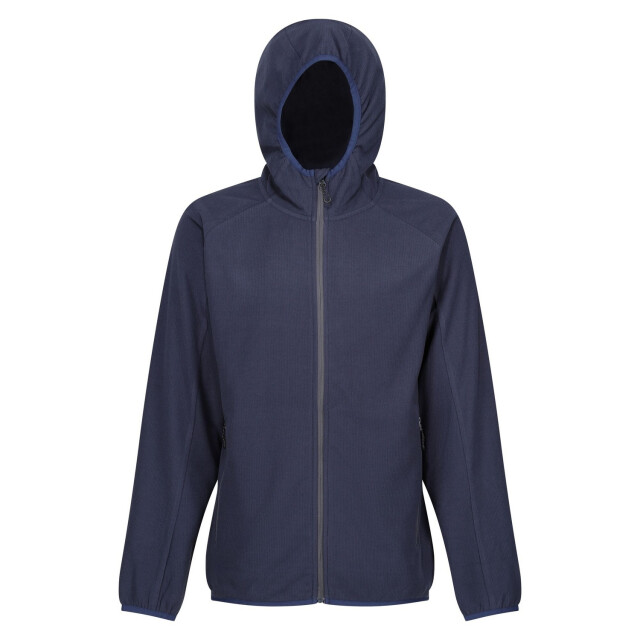 Regatta Heren navigate full zip fleecejack UTFK2342_navysealgrey large