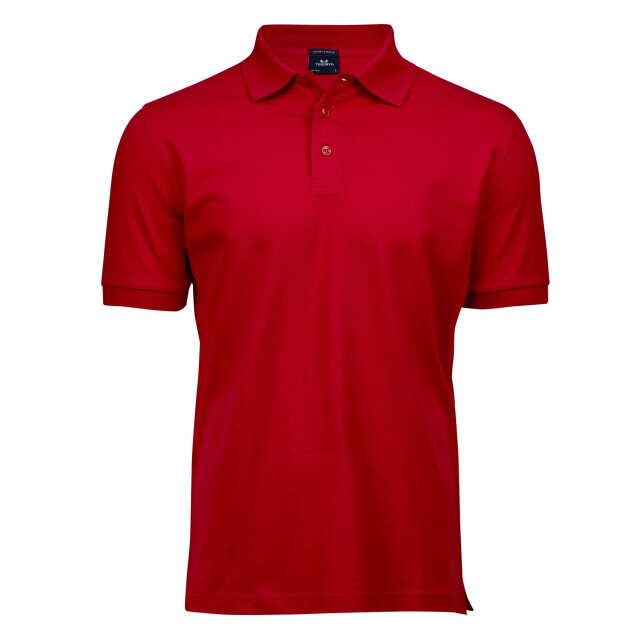 Tee Jays Heren luxe stretch poloshirt UTFK2494_red large