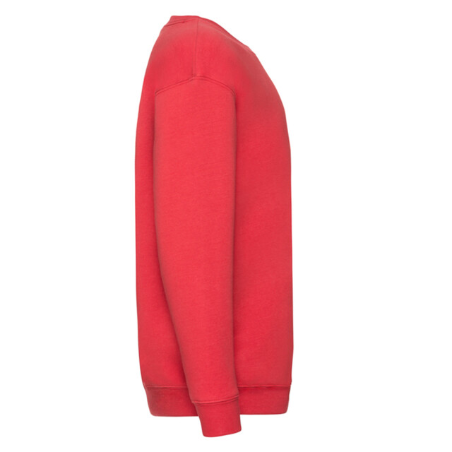 Fruit of the Loom Kinder/kids premium sweatshirt met inzetstuk UTFK2320_red large