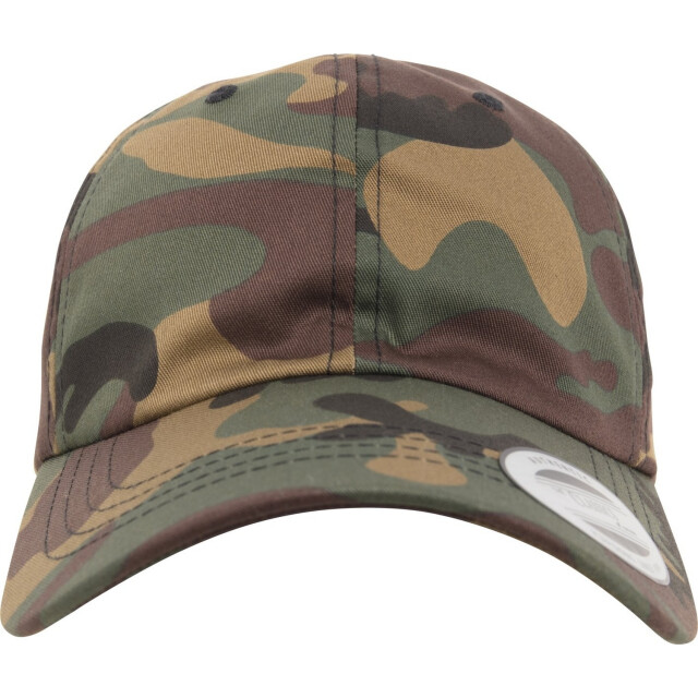 Yupoong Camo katoen twill laag profiel baseball cap UTFK2319_green large