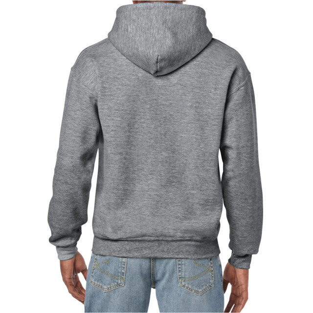 Gildan Heren hoodie zware mix UTFK2296_graphiteheather large