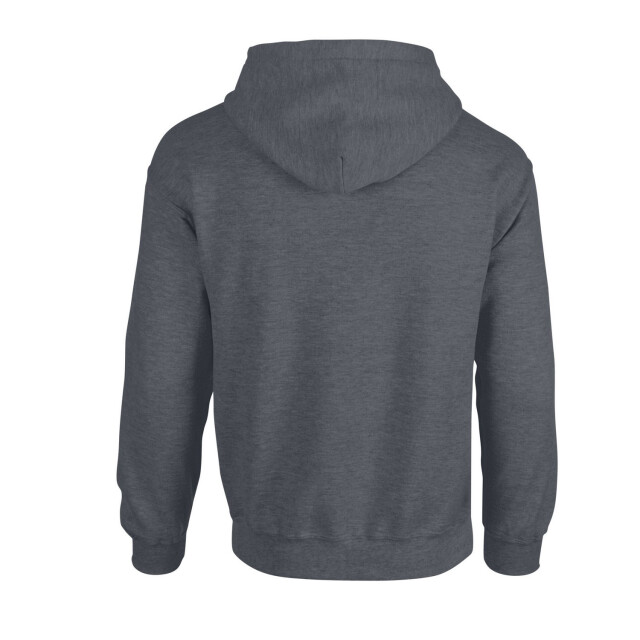 Gildan Heren hoodie zware mix UTFK2296_darkheather large