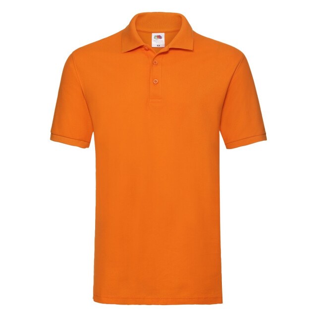 Fruit of the Loom Heren premium polo shirt UTFK2269_orange large