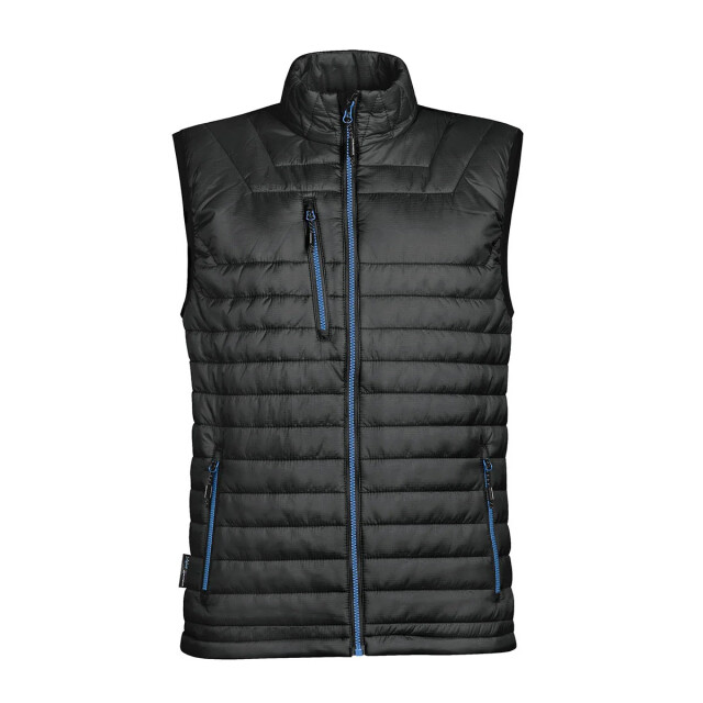 Stormtech Mens zwaartekracht bodywarmer UTFK2431_blackcharcoal large