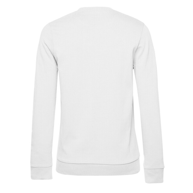 B and C Dames frans terry sweatshirt met inzetstuk UTFK2404_white large