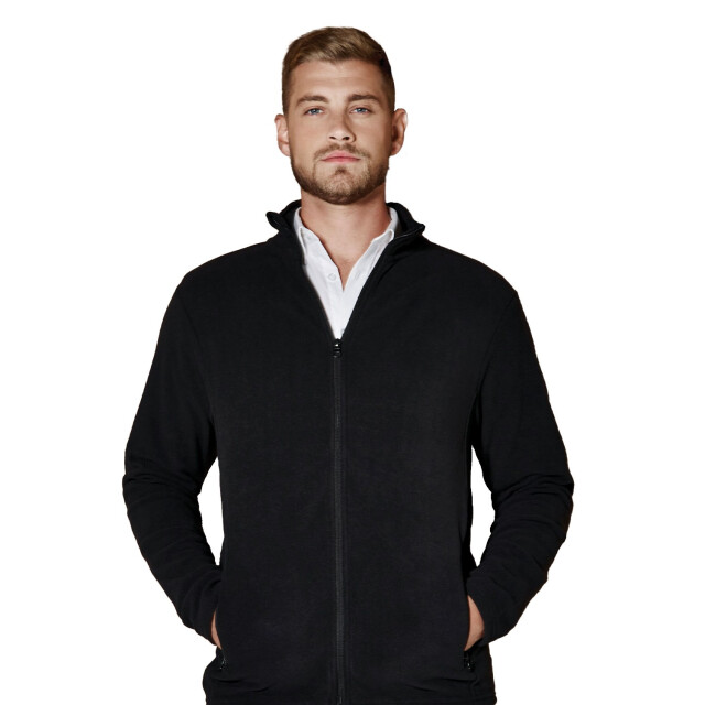 Kustom Kit Heren corporate regular fleecejack UTFK2448_black large