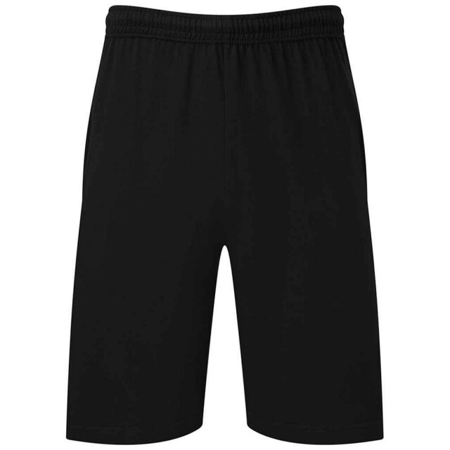 Fruit of the Loom Heren iconic 195 jersey shorts UTFK2390_black large