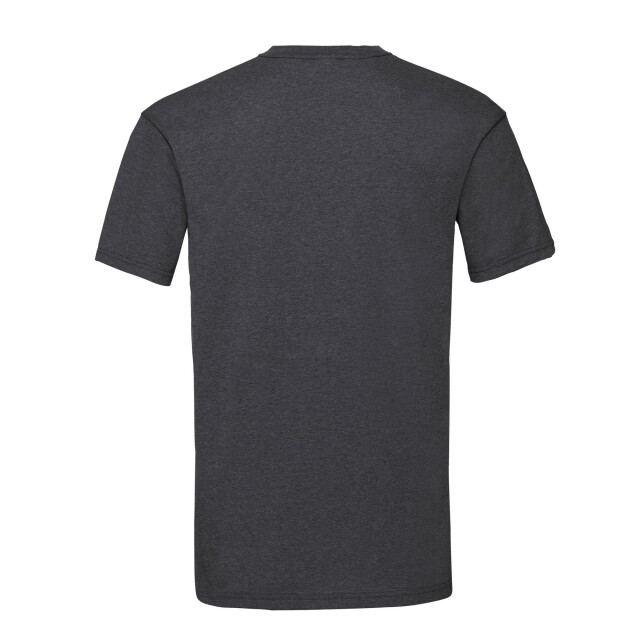 Fruit of the Loom Heren valueweight t-shirt UTFK2459_darkheathergrey large