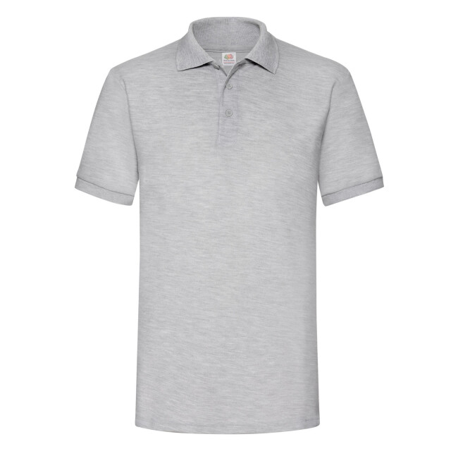 Fruit of the Loom Heren 65/35 zwaargewicht poloshirt UTFK2400_heathergrey large