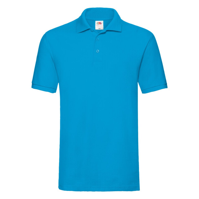 Fruit of the Loom Heren premium polo shirt UTFK2269_azureblue large