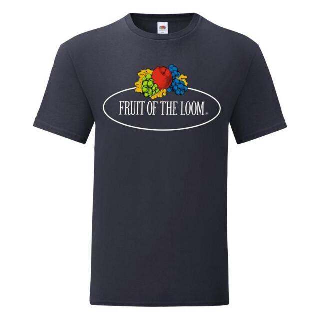 Fruit of the Loom Heren vintage logo t-shirt UTFK2451_red large