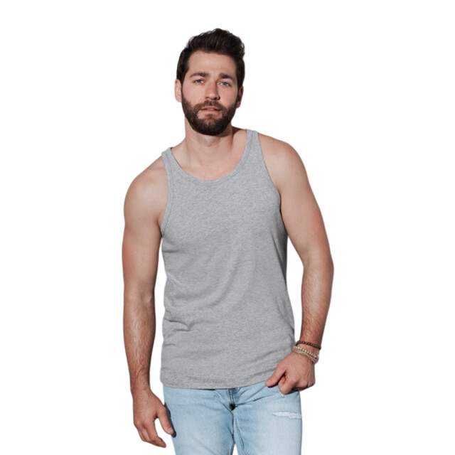 Stedman Stars Effen mannentanktop UTFK2410_heathergrey large
