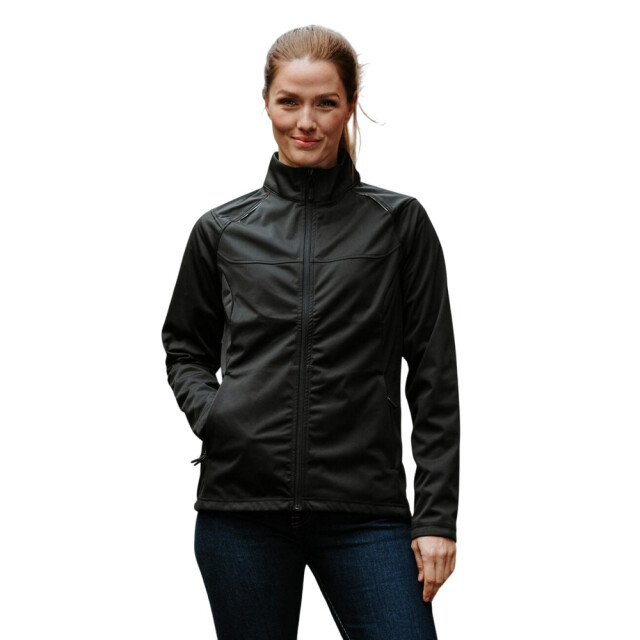Stormtech Dames greenwich zachte shell jas UTFK2255_black large