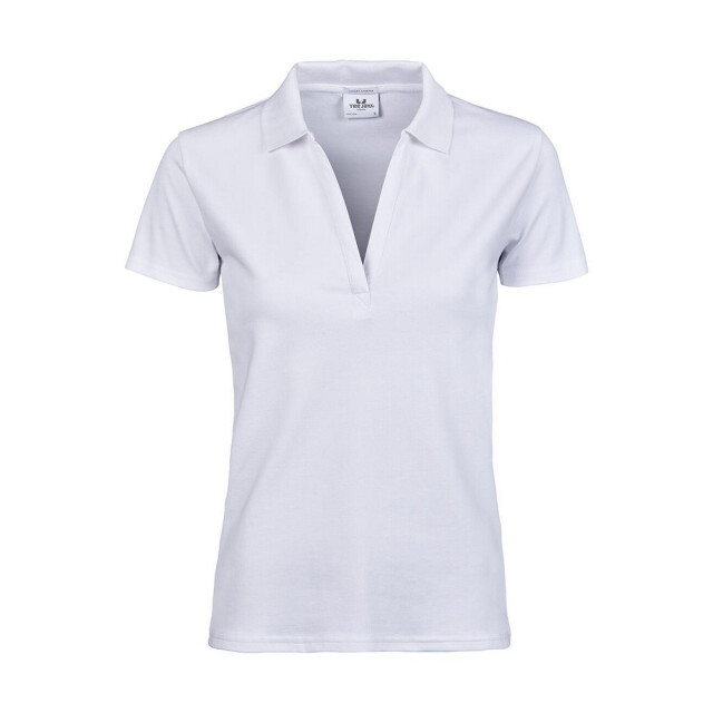 Tee Jays Dames luxe stretch poloshirt UTFK2257_white large