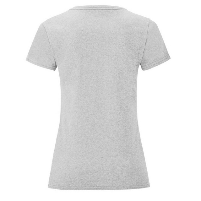 Fruit of the Loom Dames iconic 150 heather t-shirt UTFK2354_heathergrey large