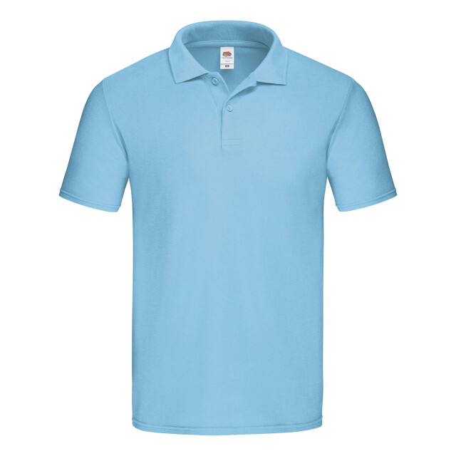 Fruit of the Loom Heren origineel polo shirt UTFK2384_skyblue large