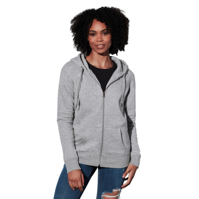 Stedman Stars Dames select sweat jacket UTFK2242_heathergrey large