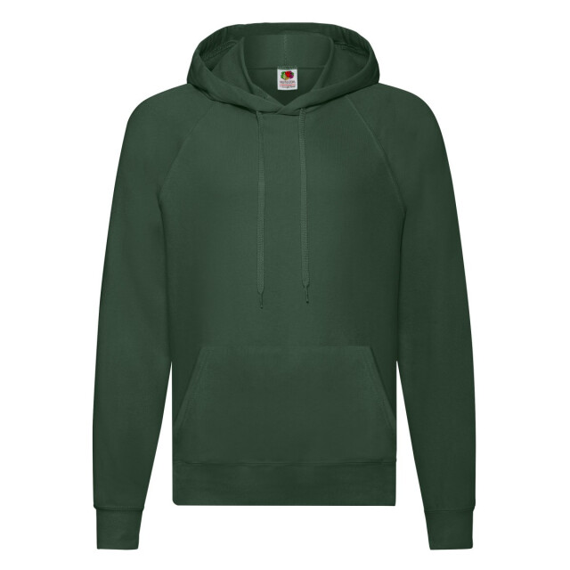 Fruit of the Loom Heren lichtgewicht pullover hoodie UTFK2245_bottlegreen large