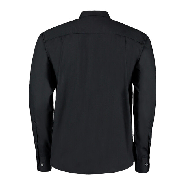 Bargear Heren overhemd met mandarijnkraag UTFK2371_black large