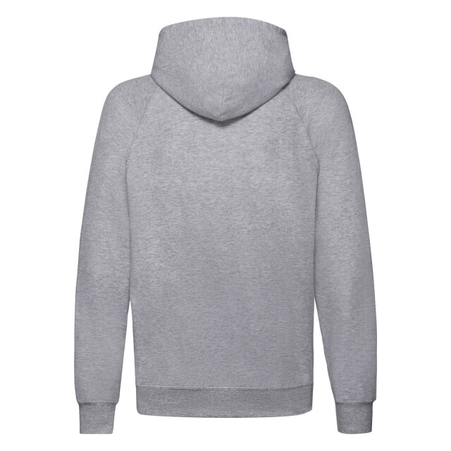 Fruit of the Loom Heren lichtgewicht pullover hoodie UTFK2245_heathergrey large