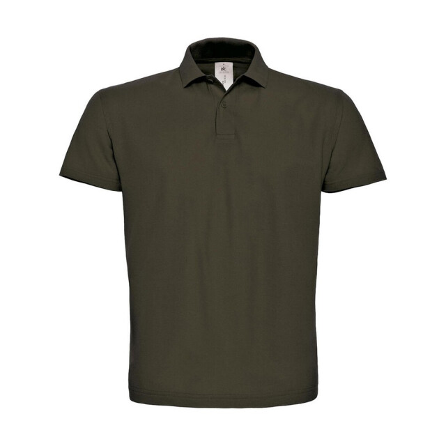 B and C Heren id.001 piqué poloshirt UTFK2248_brown large