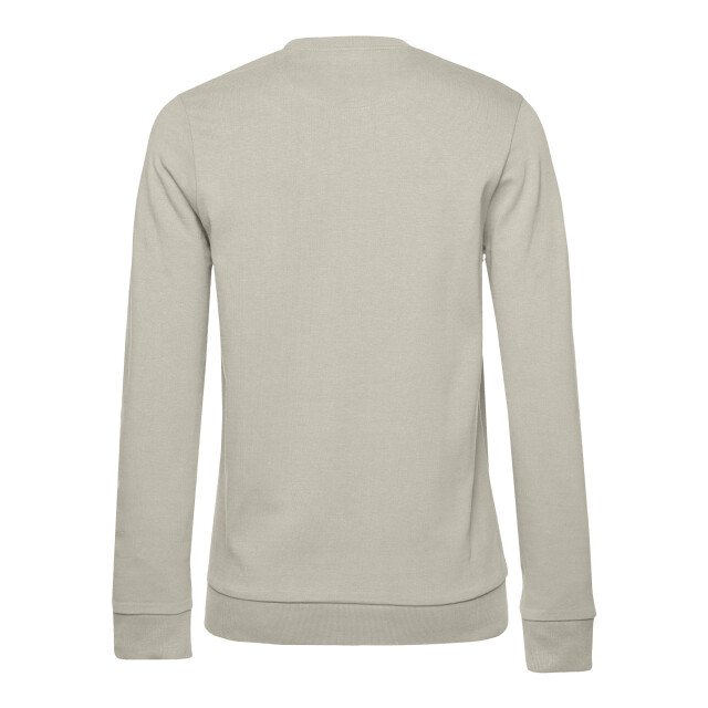 B and C Dames frans terry sweatshirt met inzetstuk UTFK2404_greyfog large