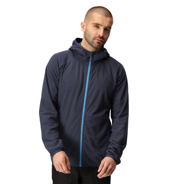 Regatta Heren navigate full zip fleecejack UTFK2342_navyfrenchblue large