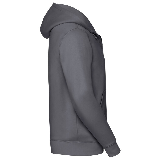 Russell Athletic Heren authentic full zip hoodie UTFK2363_convoygrey large