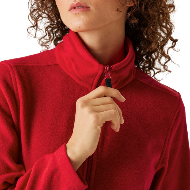 Regatta Dames micro full zip fleecejack UTFK2346_classicred large