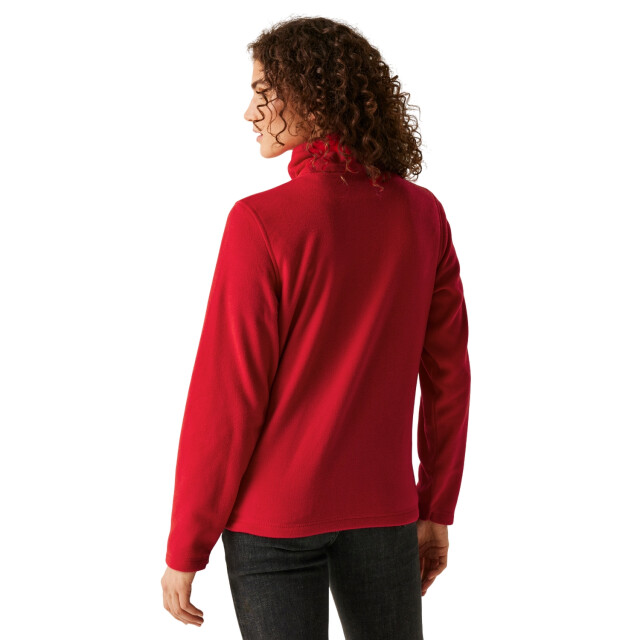 Regatta Dames micro full zip fleecejack UTFK2346_classicred large