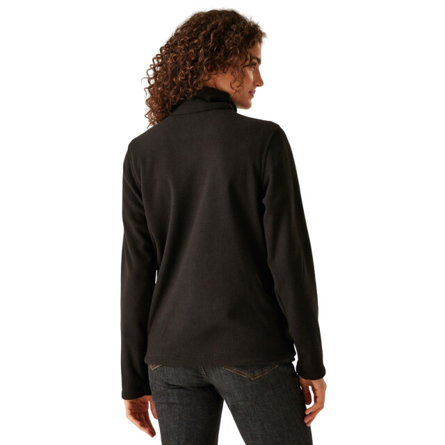 Regatta Dames micro full zip fleecejack UTFK2346_black large