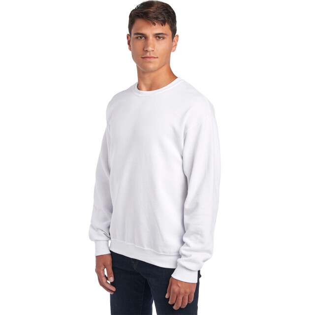 Jerzees Colours Unisex nublend sweatshirt voor volwassenen UTFK2239_white large