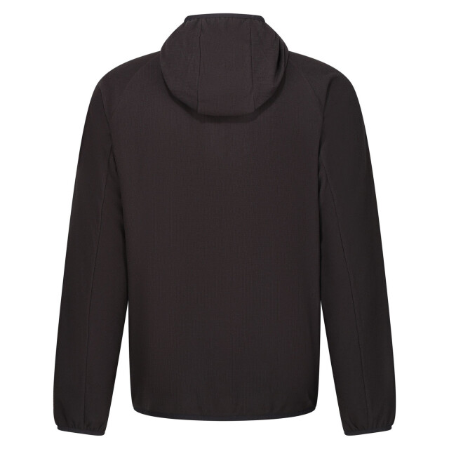 Regatta Heren navigate full zip fleecejack UTFK2342_blackclassicred large