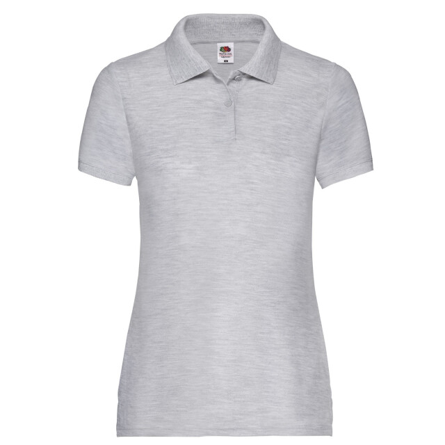 Fruit of the Loom Dames 65/35 poloshirt UTFK2232_heathergrey large