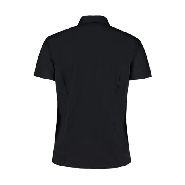 Bargear Dames mandarijnkraag getailleerd formeel overhemd UTFK2212_black large