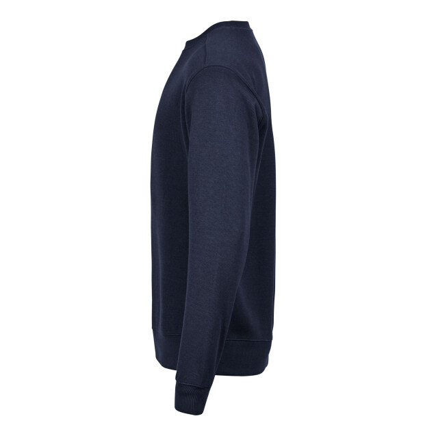 Tee Jays Heren geribd interlock crew hals sweatshirt UTFK2214_navy large