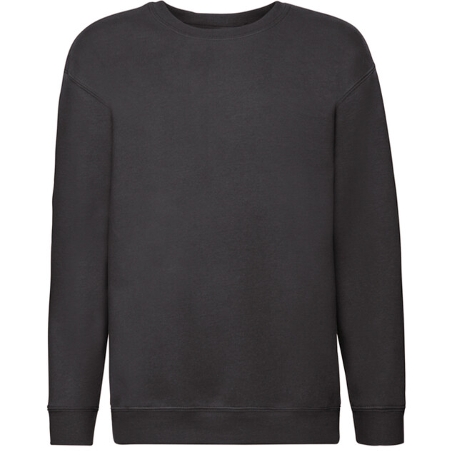 Fruit of the Loom Kinder/kids premium sweatshirt met inzetstuk UTFK2320_black large