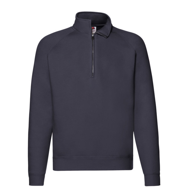 Fruit of the Loom Heren premium sweatshirt met ritssluiting UTFK2327_deepnavy large