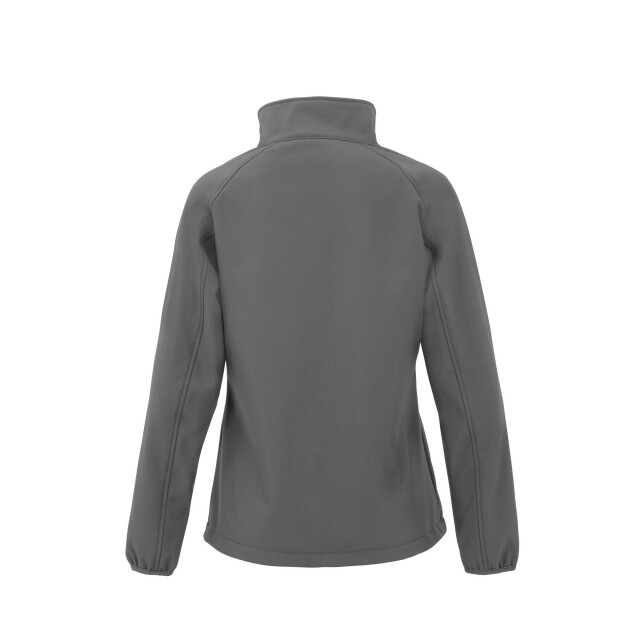 Result Dames 2-laags bedrukbaar softshell jack UTFK2184_workguardgrey large