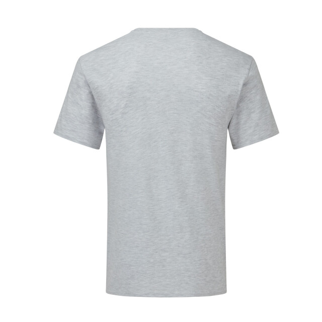Fruit of the Loom Heren iconic 150 heather v hals t-shirt UTFK2198_heathergrey large