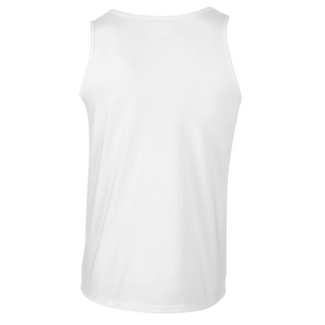 Gildan Heren softstyle effen tank top UTFK2174_white large