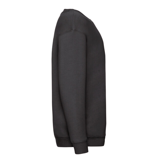 Fruit of the Loom Kinder/kids premium sweatshirt met inzetstuk UTFK2320_black large