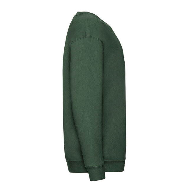 Fruit of the Loom Kinder/kids premium sweatshirt met inzetstuk UTFK2320_bottlegreen large